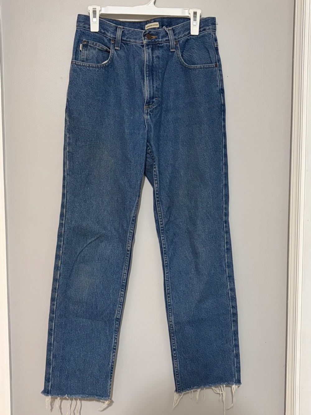 L.L. Bean Men's Classic Straight-Leg 100% Cotton Jeans Size 30x34